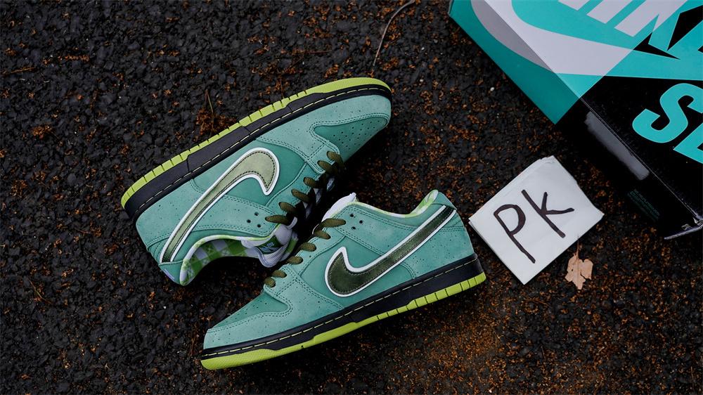 Pk God Sb dunk green lobster retail materials ready to ship